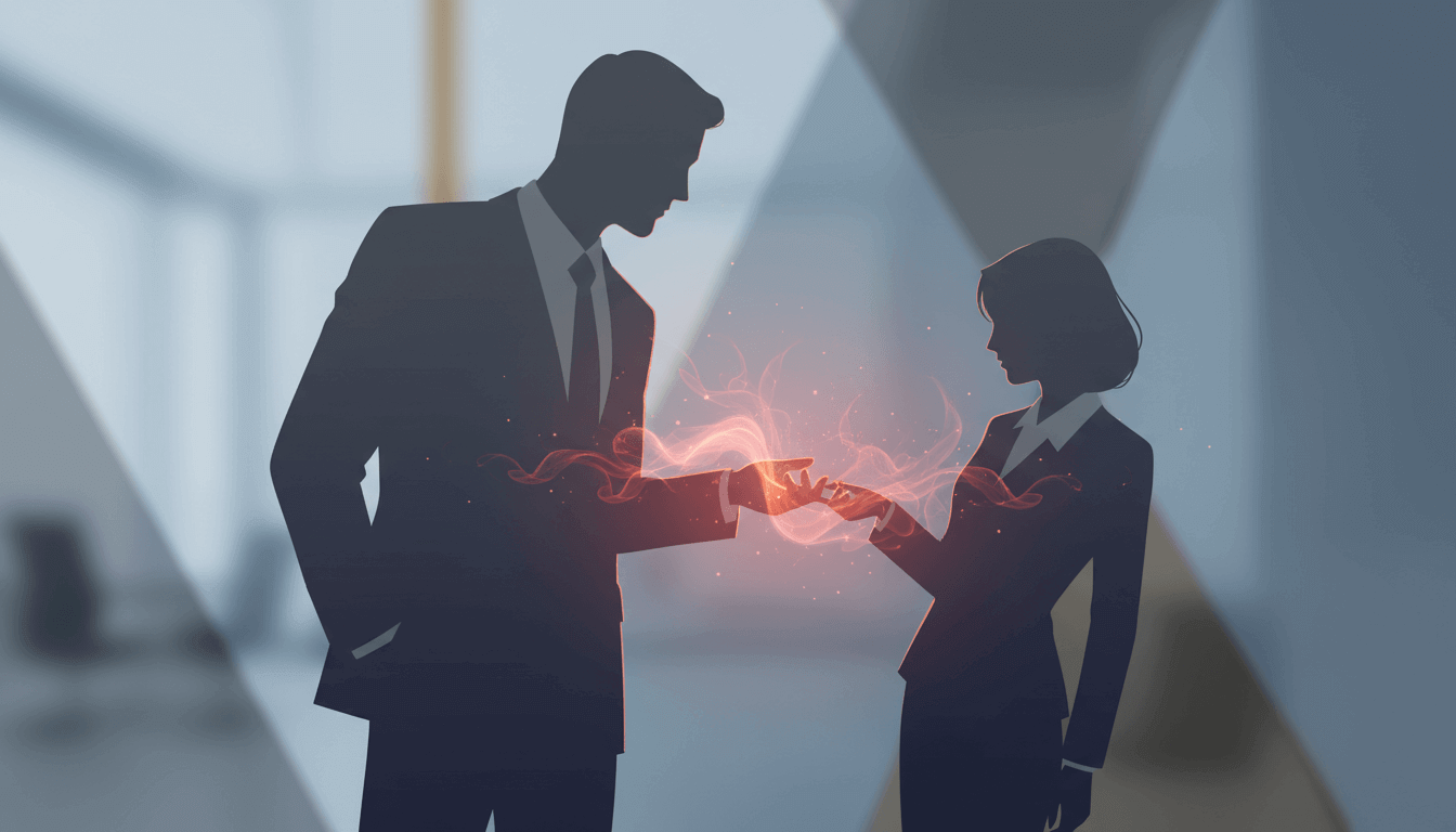 בוס ועובדת: כשהעבודה הפכה לתענוג אסור